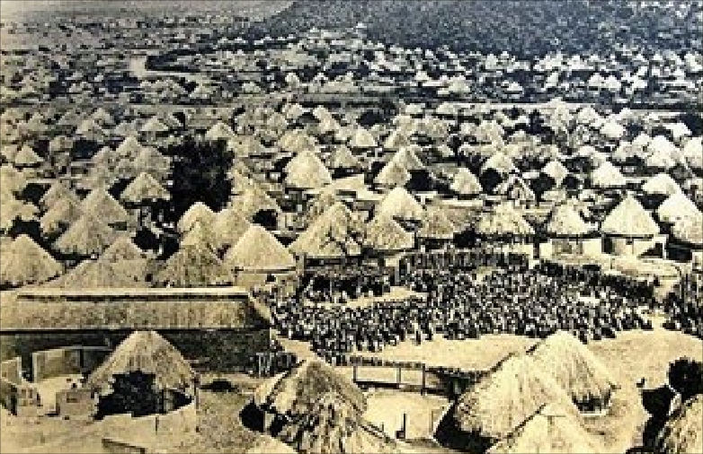Credit: Public Domain (1700 BCE kgotla)
