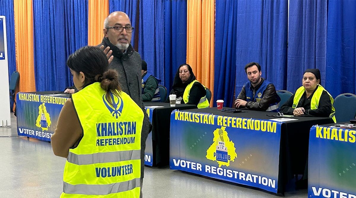 Inside Khalistan Referendum election in Surrey, British Columbia (Photo by Joe Mathews)