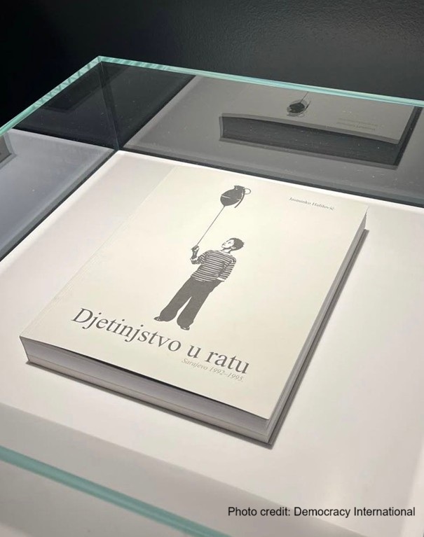 A photo of A comprehensive book published by the founder of the Museum, featuring individual stories and experiences.