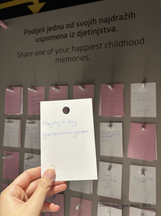 Sharing our happiest childhood memories.