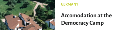 Link to accommodation at the Democracy Camp