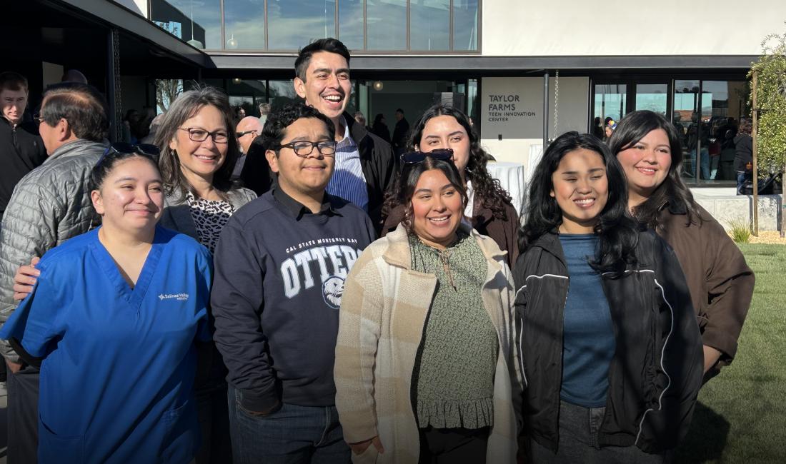 Gonzales Youth Council members, past and present. Photo by Joe Mathews