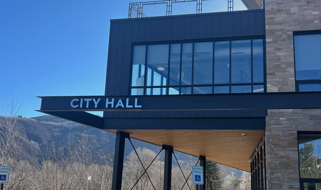 Aspen, Colorado, city hall. Photo by Joe Mathews