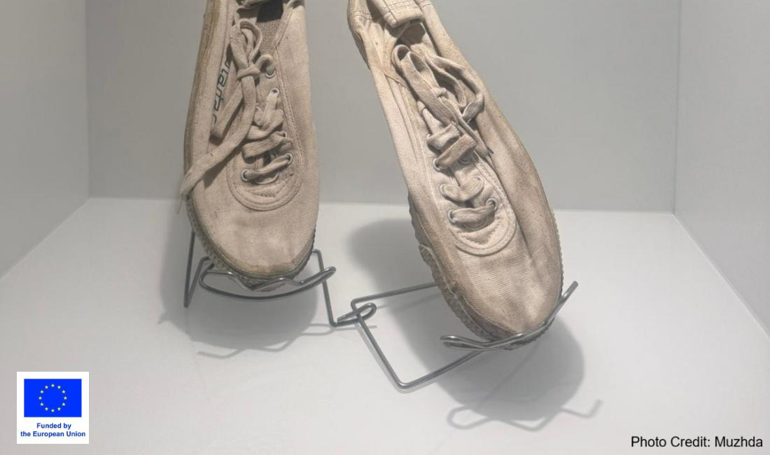 Shoes from Srebrenica 