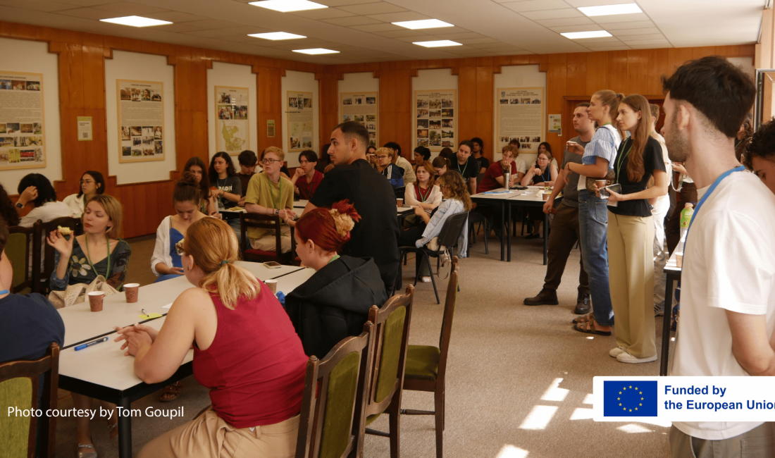 Participants of the Democracy Camp Bulgaria. Photo courtesy by Tom Goupil